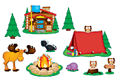 Carson-Dellosa Bulletin Board Set Camping Grades K-5 1 thumbnail image