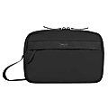 Targus® Newport 3 Crossbody Bag, 7"H x 10"W x 4"D, Black
