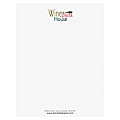 Custom Full-Color Raised Print Stationery Letterhead, 8-1/2" x 11", Bright White Linen, Box Of 250 1 thumbnail image