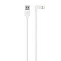 Belkin® MIXIT™ 90° Lightning-to-USB Cable, White 1 thumbnail image