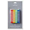 Hallmark Multicolor Striped Birthday Candles Pack 1 thumbnail image