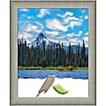 Amanti Art Elegant Brushed Pewter Picture Frame, 19" x 23", Matted For 16" x 20" 1 thumbnail image