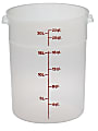 Cambro Translucent Round Food Storage Containers, 22 Qt, Pack Of 6 Containers 1 thumbnail image