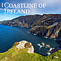 2024 BrownTrout Monthly Square Wall Calendar, 12" x 12", Coastline of Ireland, January to December