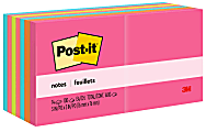 Post-it Notes, 3 in x 3 in, 14 Pads, 100 Sheets/Pad, Clean Removal, Poptimistic Collection