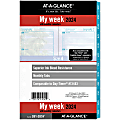 AT-A-GLANCE® Seascapes Weekly/Monthly Loose-Leaf Planner Refill Pages, 5-1/2" x 8-1/2", January to December 2024, 381-285Y 1 thumbnail image