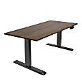 Mount-It! Dual-Motor Electric Standing Desk With Adjustable Height And 55"W Tabletop, Adrift