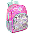 Trailmaker Sequin Hologram Backpack, Pink/Green