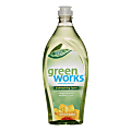 Green Works Dishwashing Liquid - Liquid - 0.17 gal (22 fl oz) - Original, Fresh ScentBottle - 1 Each - Green 1 thumbnail image