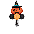 Amscan Halloween Witchy Pumpkin Balloon Yard Sign, 12"H x 12"W x 12"D, Orange 1 thumbnail image