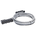 APC Cat5e CMR Data Distribution Cable - RJ-45 Female - RJ-45 Female - 75ft - Gray