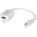 C2G Mini DisplayPort to HDMI Adapter - White - HDMI/Mini DisplayPort  - 54314 1 thumbnail image