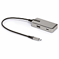 StarTech.com USB C Multiport Adapter, 4K 60Hz HDMI 2.0, 100W PD Pass-through, USB Hub, USB Type-C Mini Docking Station, 10" (25cm) Cable 1 thumbnail image