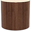 Lorell® Prominence Conference Table Curved Base, Walnut