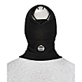 Ergodyne N-Ferno 6893ZI Zippered Balaclava Face Masks With Bump Caps, One Size, Black, Pack Of 6 Masks