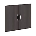 Bush Business Furniture Studio C Bookcase Door Kit, Storm Gray, Standard Delivery 1 thumbnail image