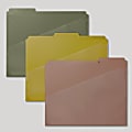 Office Depot® Brand Fashion File Folders With Slash Pocket, 1/3 Cut, Letter Size, Field Notes, Pack Of 3 Folders 1 thumbnail image