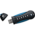 Corsair Flash Padlock 3 64GB Secure USB 3.0 Flash Drive - 64 GB - USB 3.0 - 256-bit AES - 5 Year Warranty