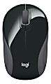 Logitech® M187 Mini Wireless Optical Mouse, Black, 910-005459