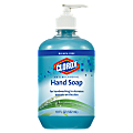 Clorox® Antimicrobial Hand Soap, Blue, 18 Oz 1 thumbnail image