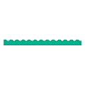 TREND Terrific Trimmers Board Trim, 2 1/4" x 39", Teal, Pack Of 12