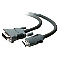 Belkin Digital Audio/Video Cable - 6 ft DVI/HDMI A/V Cable - HDMI - DVI-D Digital Video