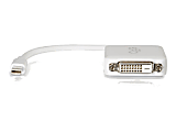 C2G 8in Mini DisplayPort to DVI Adapter - M/F - DVI/Mini DisplayPort  - 54312 1 thumbnail image