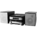 GPX HC221B Micro Hi-Fi System - AM, FM - CD-RW - 2 Speaker(s) - MP3 - Remote Control