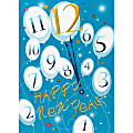 New Year's Eve, Imprinted Holiday Cards, Vertical, 5 5/8" x 7 7/8", Box Of 25 1 thumbnail image