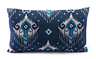 Zuo Modern Ikat Pillow, 1, Blue/Natural