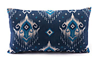 Zuo Modern Ikat Pillow, 1, Blue/Natural 1 thumbnail image