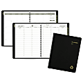 AT-A-GLANCE® Weekly/Monthly Appointment Book, 8 1/4" x 10 7/8", 100% Recycled, Black, January to December 2018 (70950G05-18)