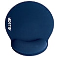 Allsop® Memory Foam Mouse Pad, 0.25"H x 9.75"W x 11.5"D, Blue 1 thumbnail image