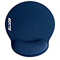 Allsop® Memory Foam Mouse Pad, 0.25"H x 9.75"W x 11.5"D, Blue