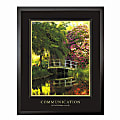 Office Depot® Brand Framed Motivational Art, 30"H x 24"W, Communication 1 thumbnail image