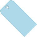 Partners Brand Color Shipping Tags, #4, 4 1/4" x 2 1/8", Light Blue, Box Of 1,000 1 thumbnail image