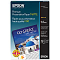 Epson® Premium Presentation Paper, White, A3, 50 Sheets Per Pack, 44 Lb, 97 Brightness 1 thumbnail image