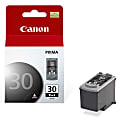 Canon® PG-30 Black Ink Cartridge, 1899B002