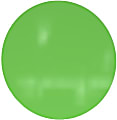 Ghent Coda Low-Profile Circular Magnetic Dry-Erase Glassboard, 36", Green