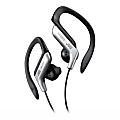 JVC Ear-Clip Headphones for Light Sports With Bass Enhancement, Black/Silver 1 thumbnail image