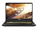 ASUS TUF Gaming FX705DT ES53 - AMD Ryzen 5 3550H / 2.1 GHz - Win 10 Home 64-bit - GF GTX 1650  - 8 GB RAM - 512 GB SSD NVMe - 17.3" 1920 x 1080 (Full HD) - Wi-Fi 5 - stealth black