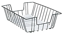 Office Depot® Brand Deep Legal-Size Wire Desk Tray, Black 1 thumbnail image