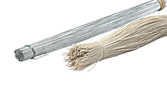 B O X Packaging Wire Ties For Shipping, Inventory Or Inspection Tags, 12", Gray, Box Of 1,000