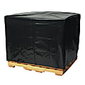 Office Depot® Brand 2 Mil Black Pallet Covers 54" x 44" x 76", Box of 50