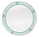 Highmark® Paper Plates, 8-3/4", Printed White, Pack Of 125