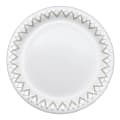 Highmark® Paper Plates, 6-3/4", Printed White, Pack Of 125 1 thumbnail image