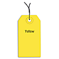 Partners Brand Prewired Color Shipping Tags, #1, 2 3/4" x 1 3/8", Yellow, Box Of 1,000 1 thumbnail image