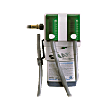 Rochester Midland Snap! Wall Mount Dispenser, White/Green 1 thumbnail image