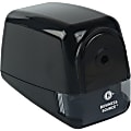 Business Source Electric Pencil Sharpener - Helical - AC Adapter Powered - 3.9" Height x 4.5" Width - Black - 1 Each