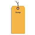 Office Depot® Brand Fluorescent Prewired Shipping Tags, #4, 4 1/4" x 2 1/8", Orange, Box Of 1,000 1 thumbnail image